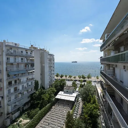 Apartament Awesome Sea View, Nilie Hospitality Mgmt Saloniki Zewnętrze zdjęcie